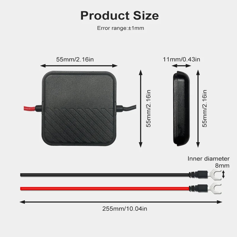 12V Battery Monitor Bluetooth - HT-BM01 Wireless App Tracking Tidesmit