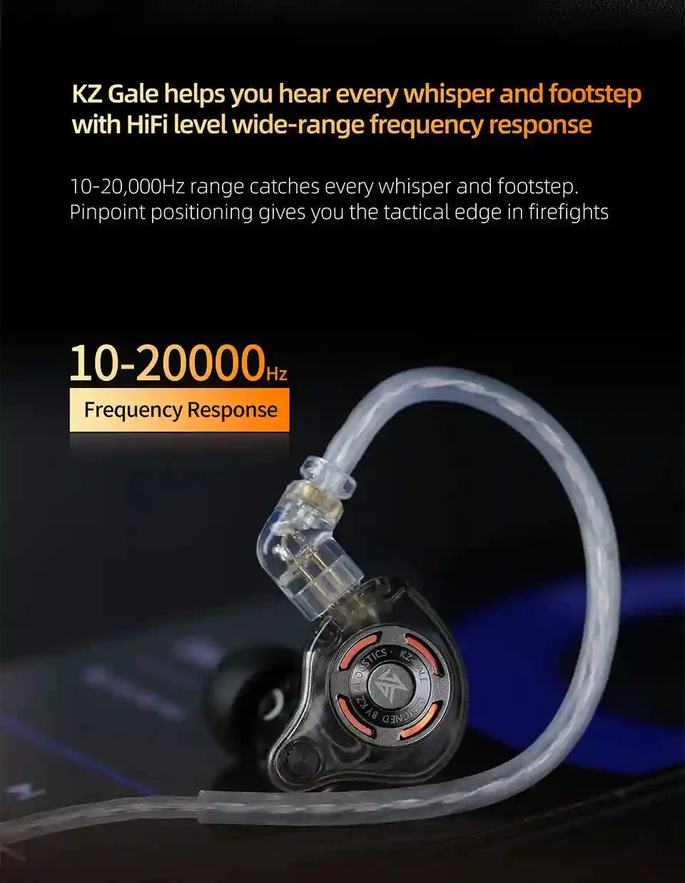 Gaming Earphones with Dual Microphone - High Fidelity 3.5mm Wired Audio Tidesmit