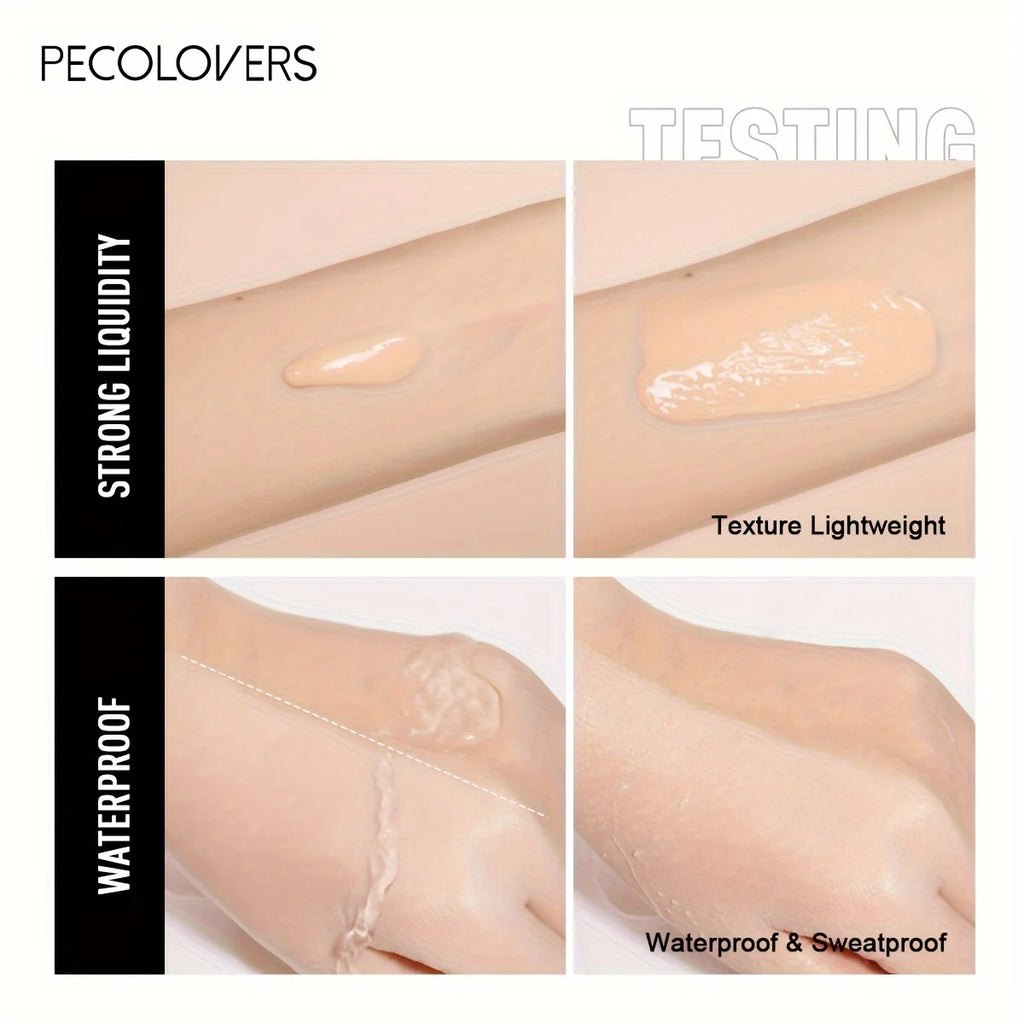Tidesmit matte smooth liquid foundation shade swatch for natural coverage and all-day wear on all skin tones