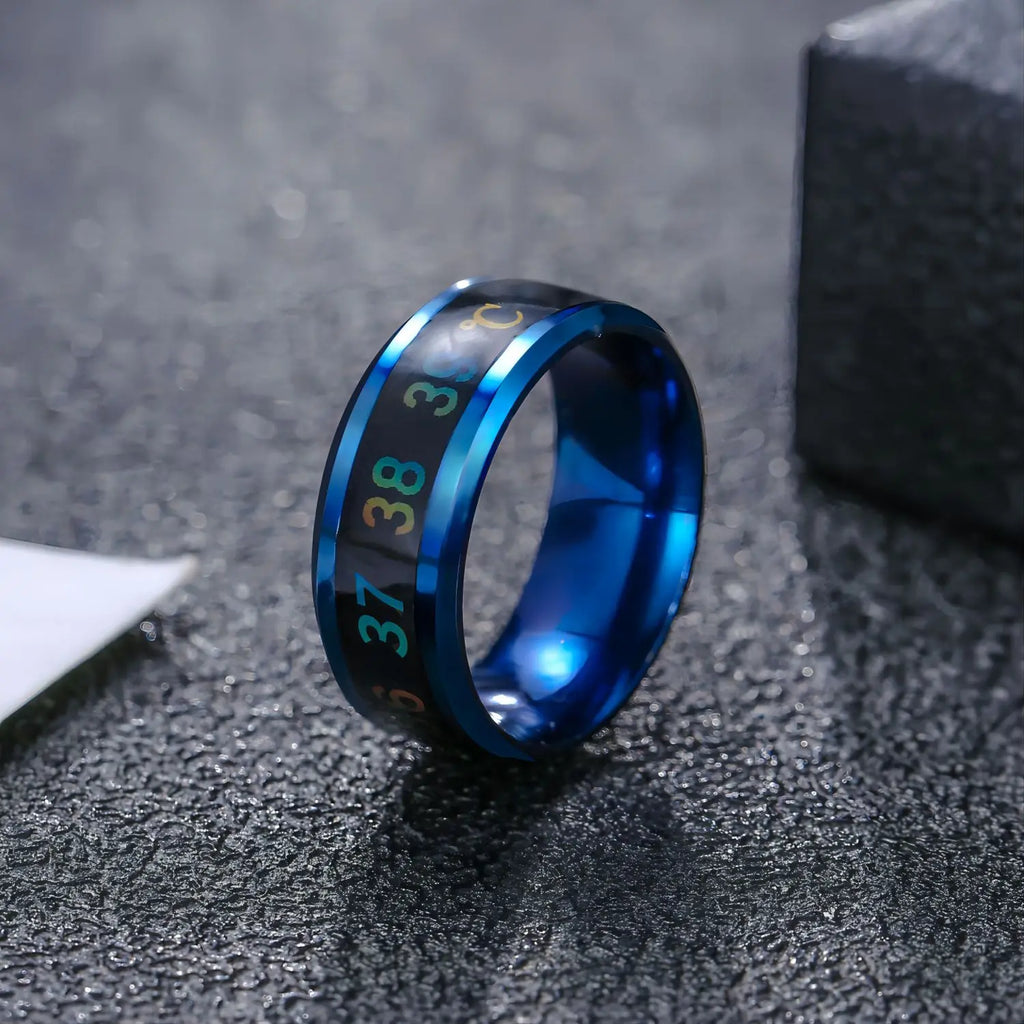 Smart Health Ring | Mood & Emotion Sensing Titanium Band Tidesmit