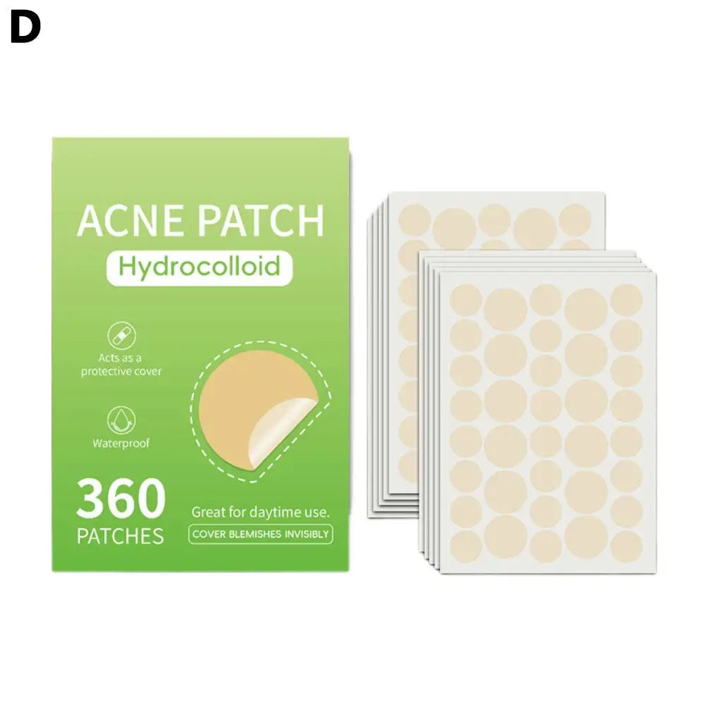 200/262/360pcs Salicylic Acid Acne Patches Mild Non-irritating Fade Black Acne Marks Facial Care Patches Acne Closure Removal