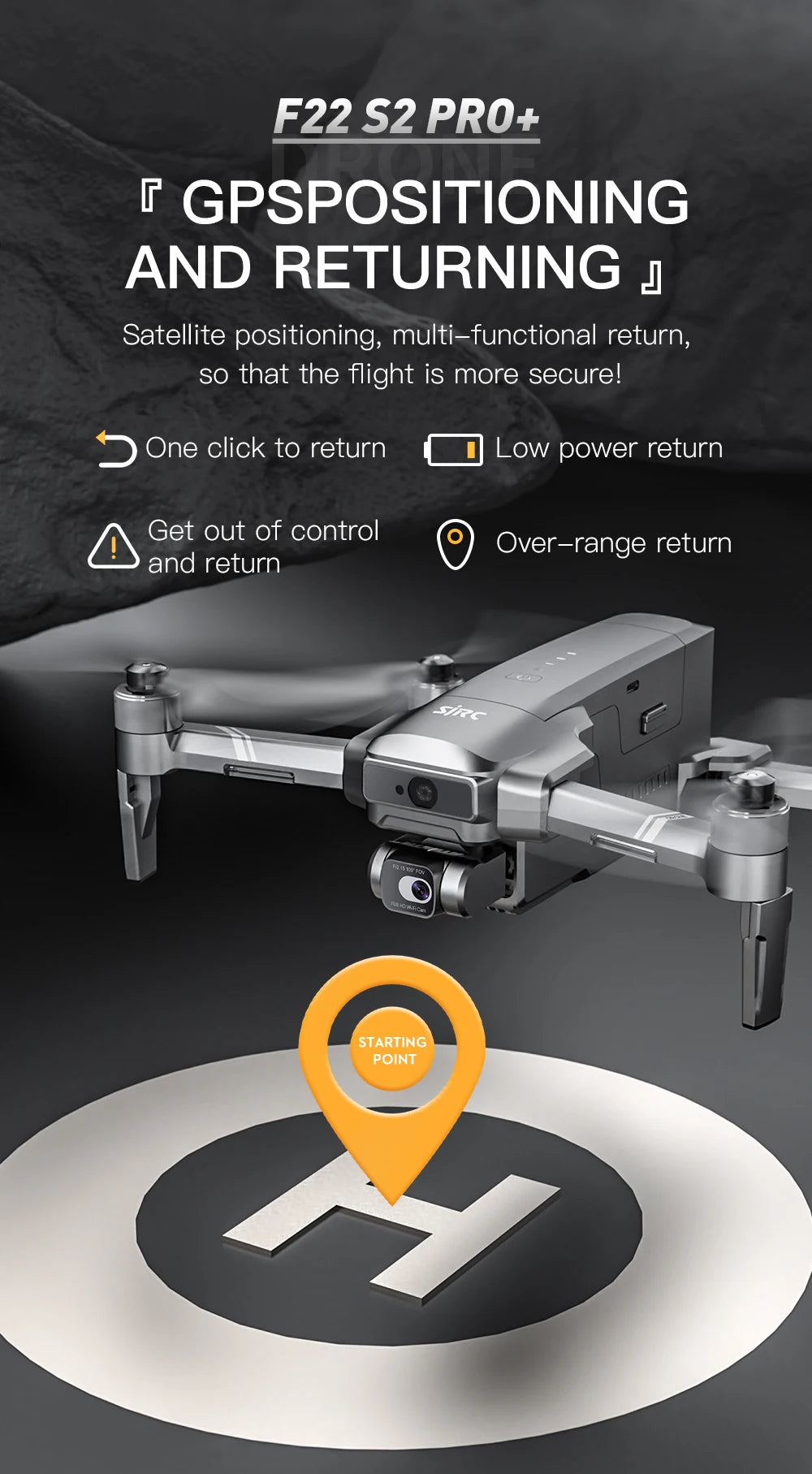 4K GPS Drone With Gimbal – Professional Obstacle Avoidance Quadcopter Tidesmit