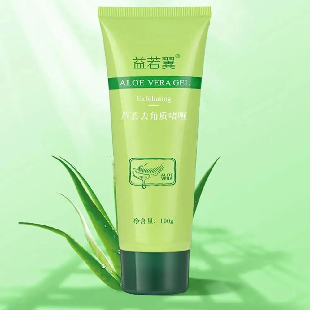 Aloe Vera Exfoliating Gel Body Scrub - Natural Cruelty-Free Skincare Scrubs Treatments Tidesmit
