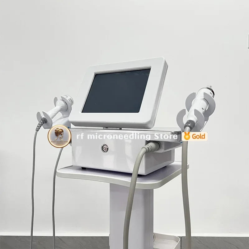 Fractional RF Microneedling Machine - 150W Pro Skin Tightening Device Scrubs Treatments Tidesmit