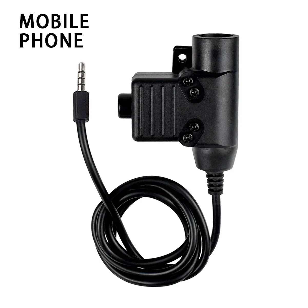 Tactical Shooting Headset with U94 PTT for Baofeng Radio - Tidesmit Mobile Phone Tidesmit