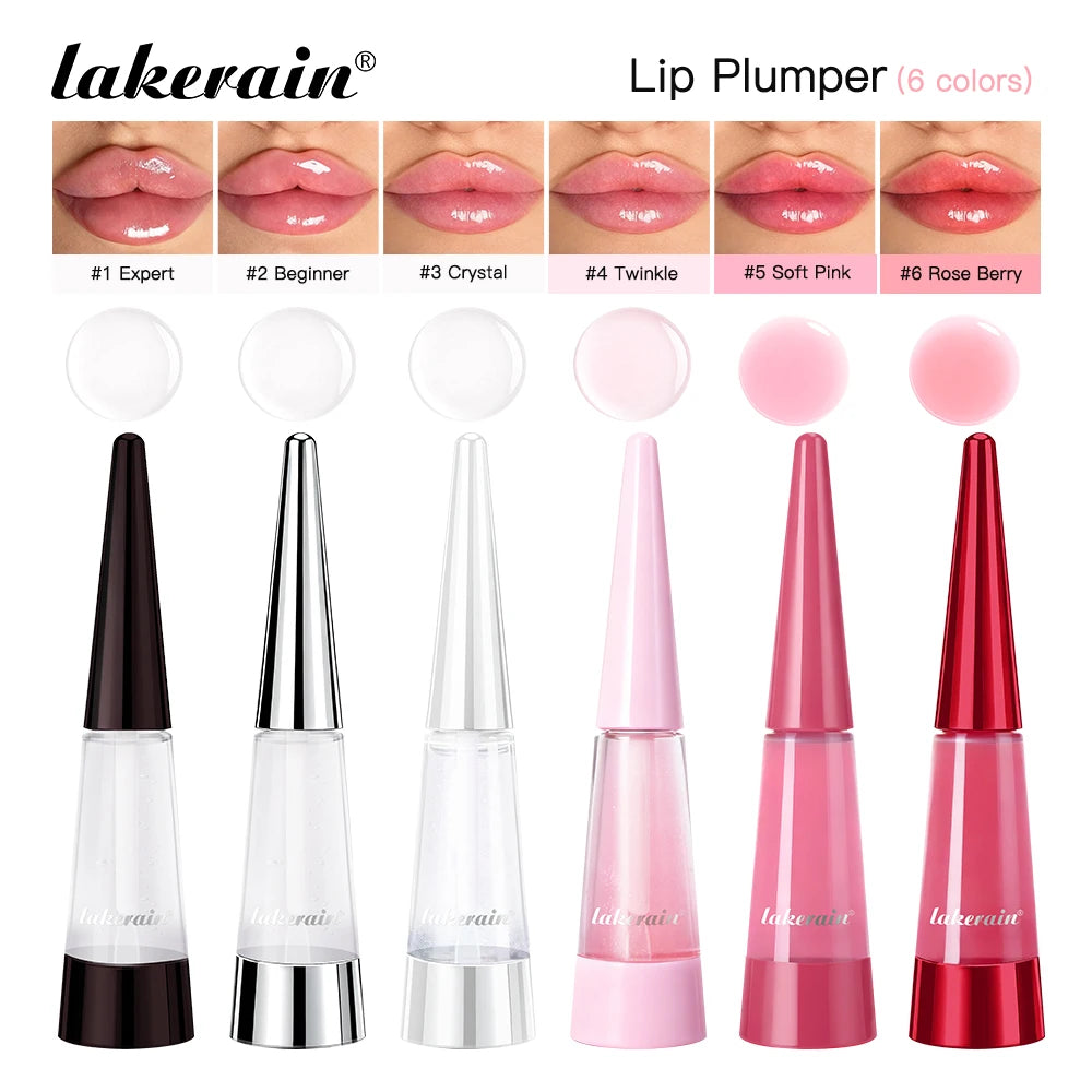Lip Plumper Oil – Hydrating Volumizing Gloss for Fuller Lips, 6ml Lip Care Tidesmit
