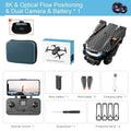 8K Camera Drone with Obstacle Avoidance - Foldable GPS Quadcopter Carbon 8K VR Tidesmit