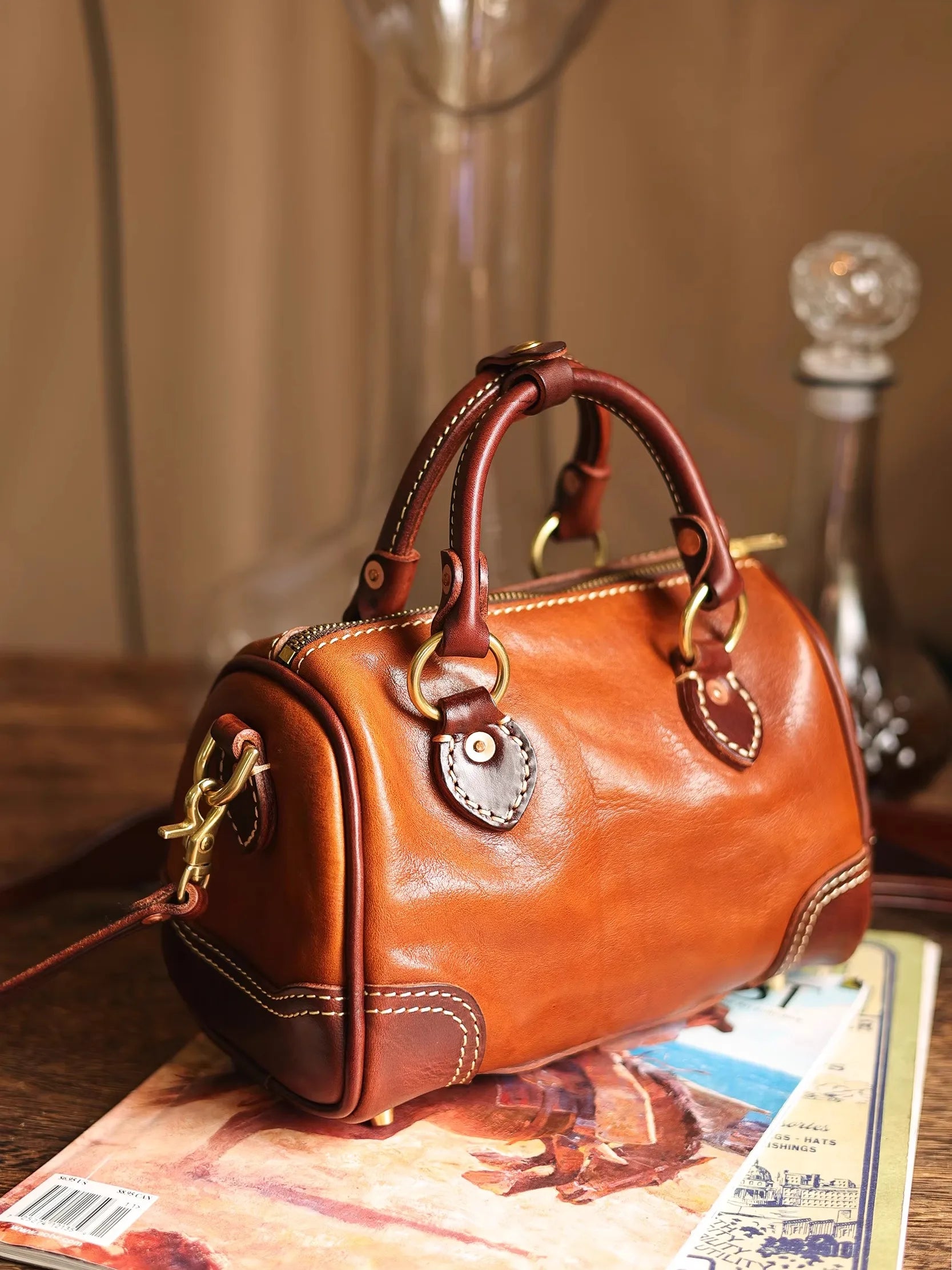 PNDME fashion vintage designer handmade brand top layer cowhide women small handbag outdoor genuine leather ladies shoulder bag