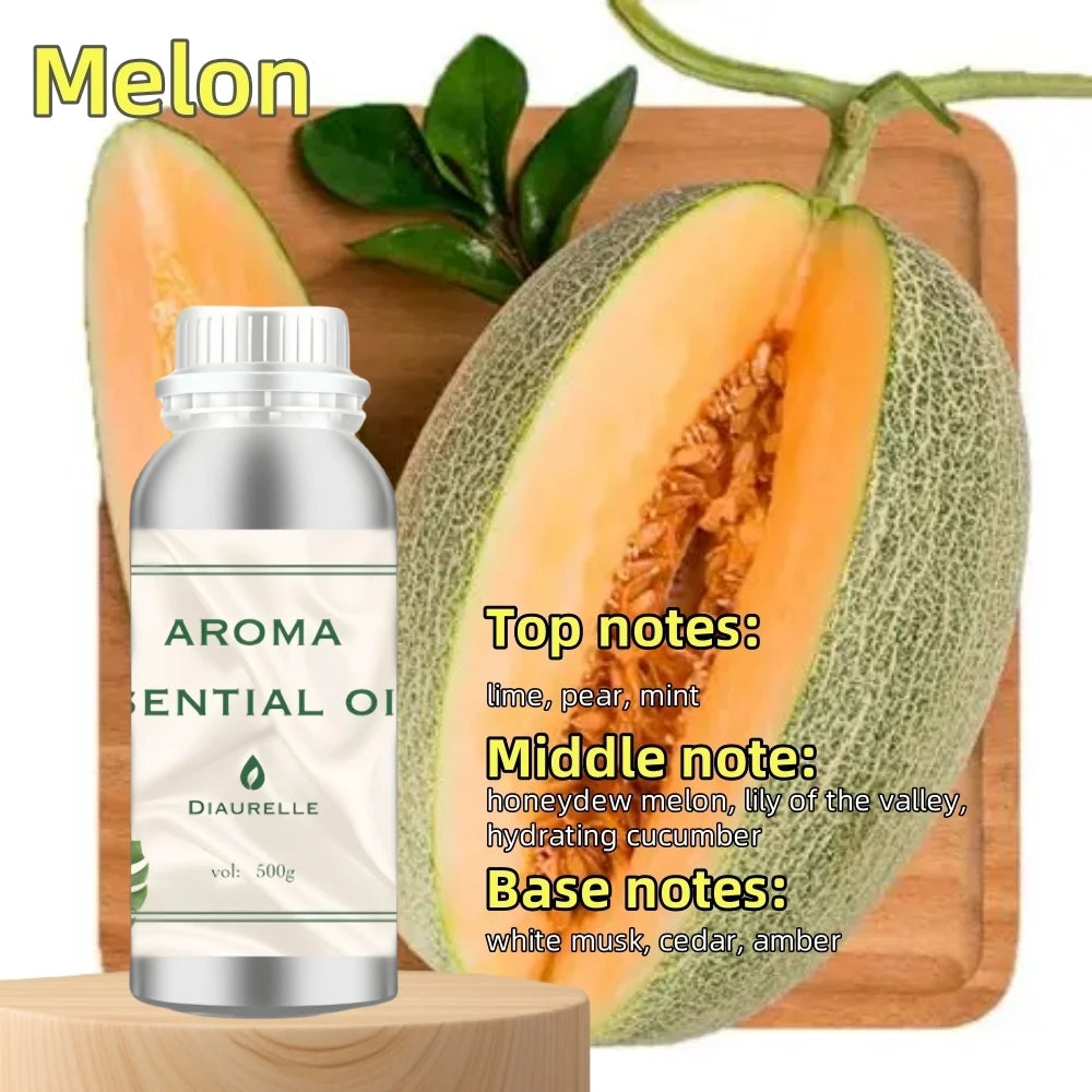 500ML Flower Aventus Essential Oil Home Air Freshener Pure Plant Essential Oil Hotel Room Fragrance Diffuser Oils Air Purifier