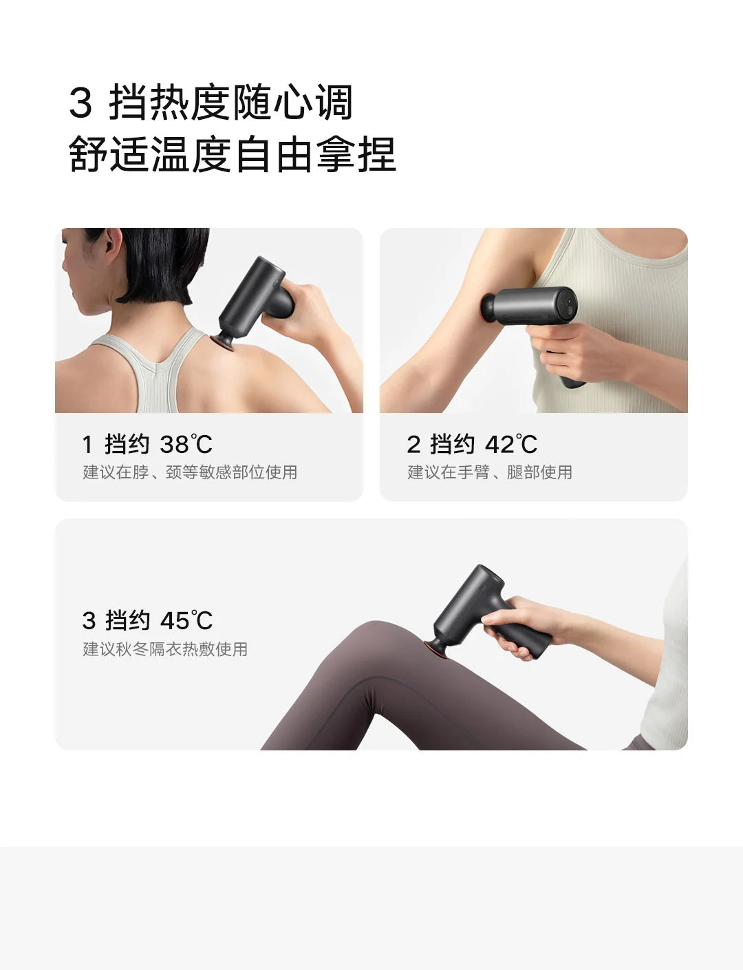 Mini Fascia Gun - Portable Deep Tissue Muscle Recovery Massager Fascia Gun Tidesmit