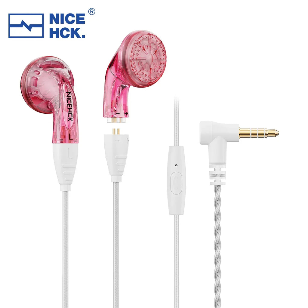 HiFi Wired Earbuds, 14.8mm Dynamic Driver, Detachable Cable - Tidesmit Tidesmit