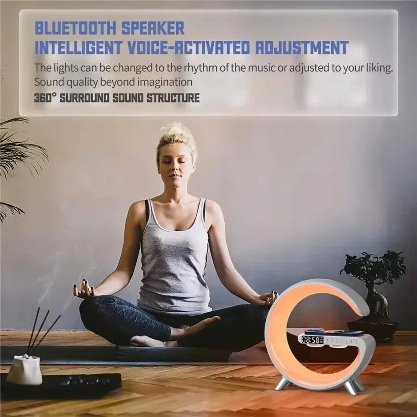 Wireless Bluetooth Speaker and Charging Station | Tidesmit Tech Tidesmit