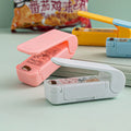 Mini Vacuum Sealer Machine Portable Food Sealer for Household Plastic Bag Sealing Snack Pack Fresh Keeping Moisture Proof