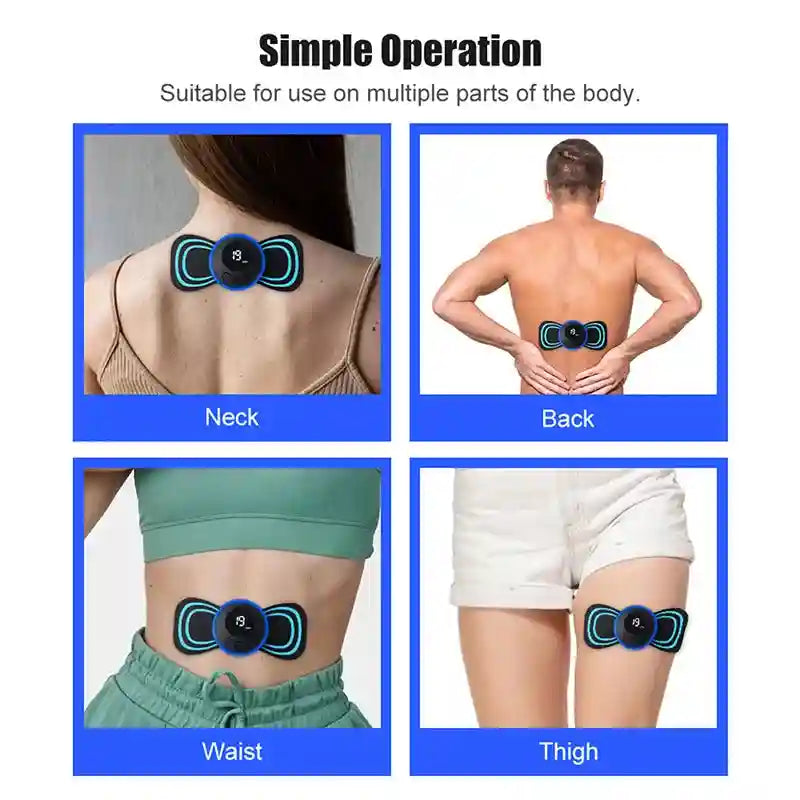 Portable Electric Massager for Deep Tissue Muscle Relief | Tidesmit Massage Roller Tidesmit