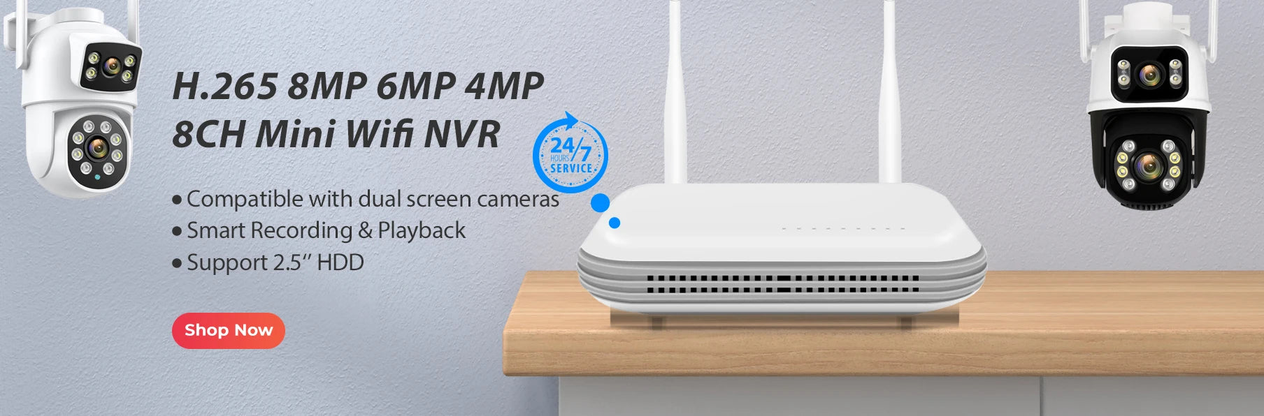 BESDER 4K 8MP Wifi Camera PTZ Outdoor Dual Screen Human Detection Dual Lenses 10MP Security Protection IP Camera Audio O-Kam Pro