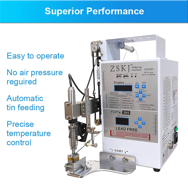 Semi-Automatic Soldering Machine 200W USB Precision Station Tidesmit