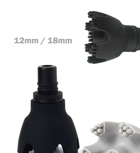 Massage Gun Replacement Heads | Deep Tissue Recovery Set | 12-19mm Fascia Gun Tidesmit