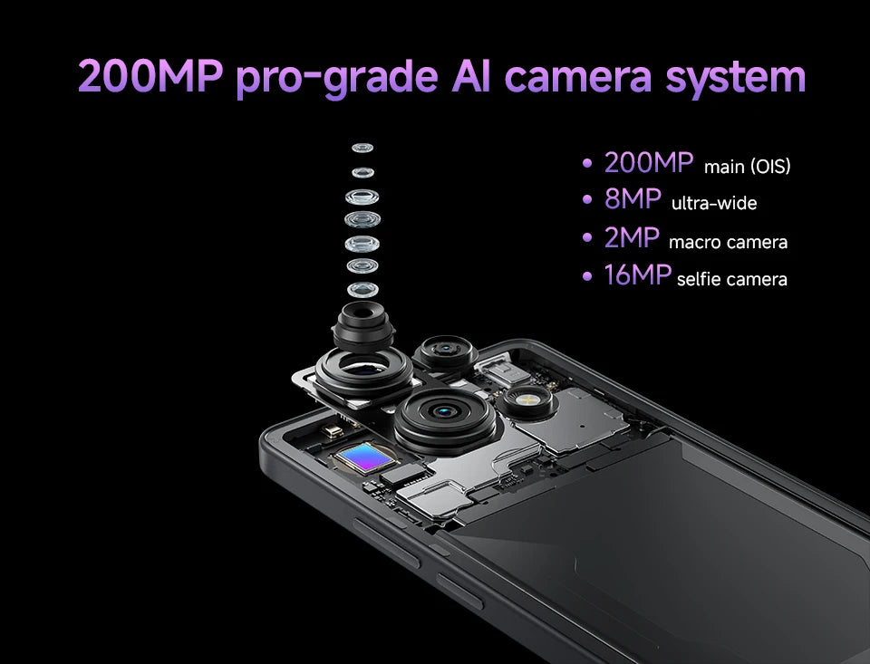 Global Version Xiaomi Redmi Note 14S Smartphone 200MP Camera 120Hz 6.67" AMOLED Display MTK Helio G99 67W Hyper Charge 5000mAh