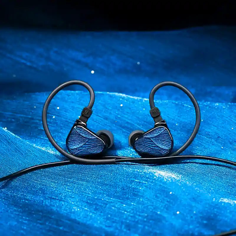 Wired In-Ear Gaming Headphones with Dual Driver HiFi Precision Audio Tidesmit