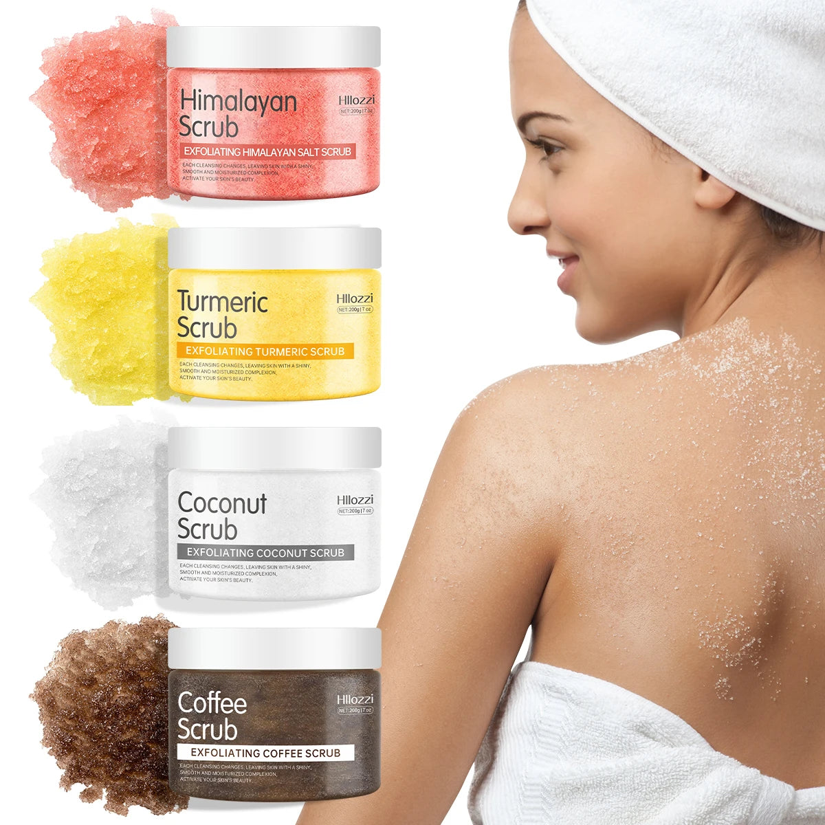 Himalayan Salt Body Scrub - Natural Exfoliation & Hydration (200g) Scrubs Treatments Tidesmit
