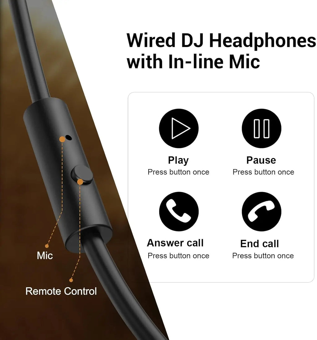 Pro-10 Studio Monitor Headphones with 50mm HiFi Drivers Tidesmit