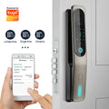 Electric Tuya App 3D Face Recognition Smart Doorlock Fingerprint Biometric Password Full Automatic Wifi Door Lock with Camera