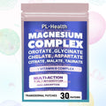 30 Patches Magnesium Complex Transdermal Patches Magnesium Glycinate, Malate with Vitamins Support Muscle,Heart Support