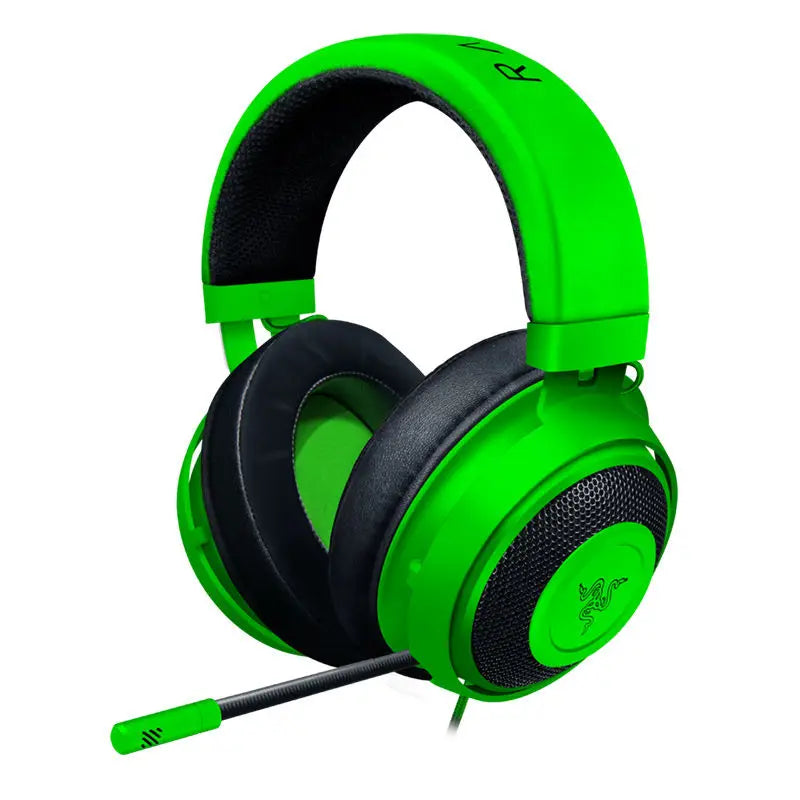 Tidesmit Wired Gaming Headset with Mic - Low Latency Over-Ear Comfort green Tidesmit