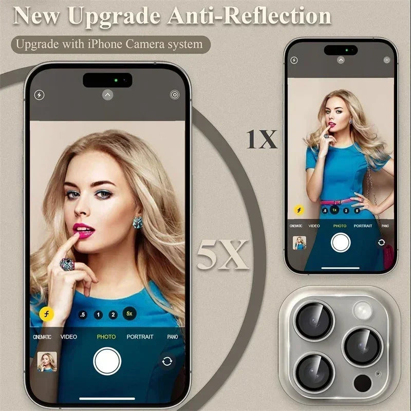 iPhone Lens Protector Case | Military-Grade Shock-Absorbing Cover Tidesmit