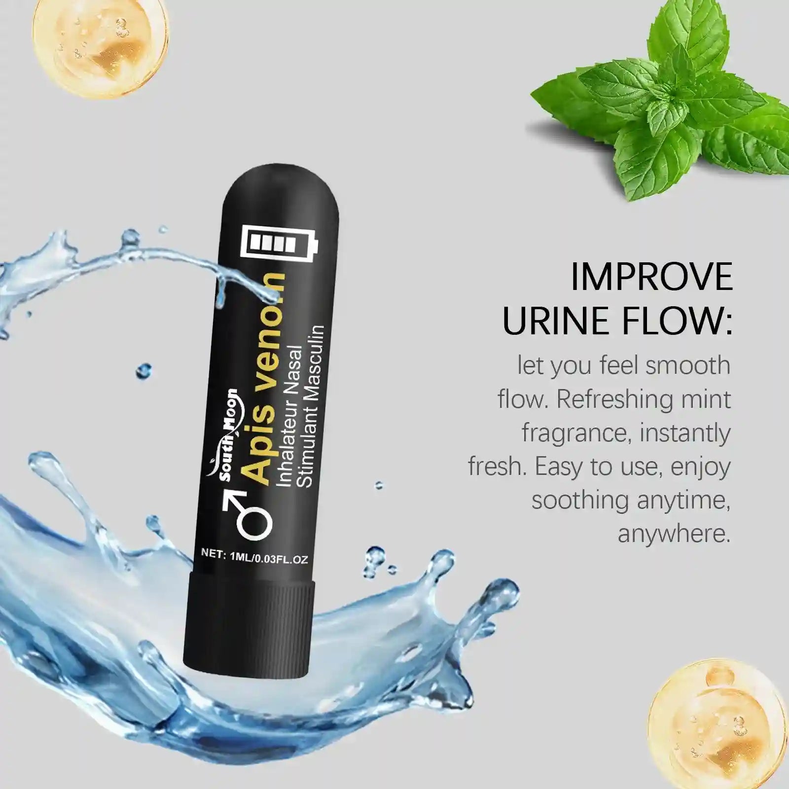Nasal Sniffing Stick for Men - Daily Lip Care and Nutritional Support Lip Care Tidesmit