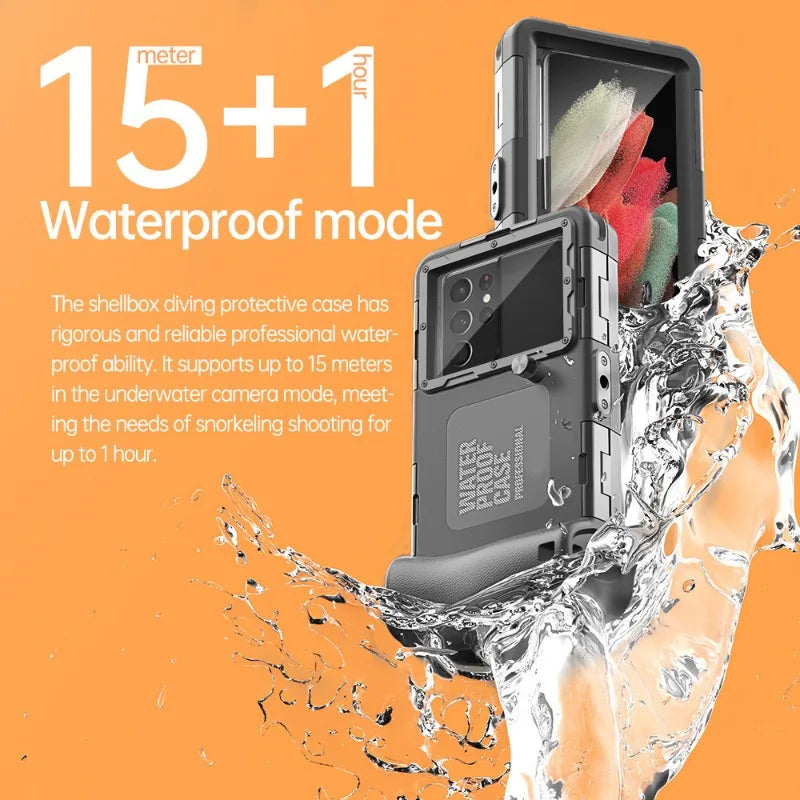 Waterproof Phone Case for Galaxy S25 Ultra: Military-Grade Protection Tidesmit