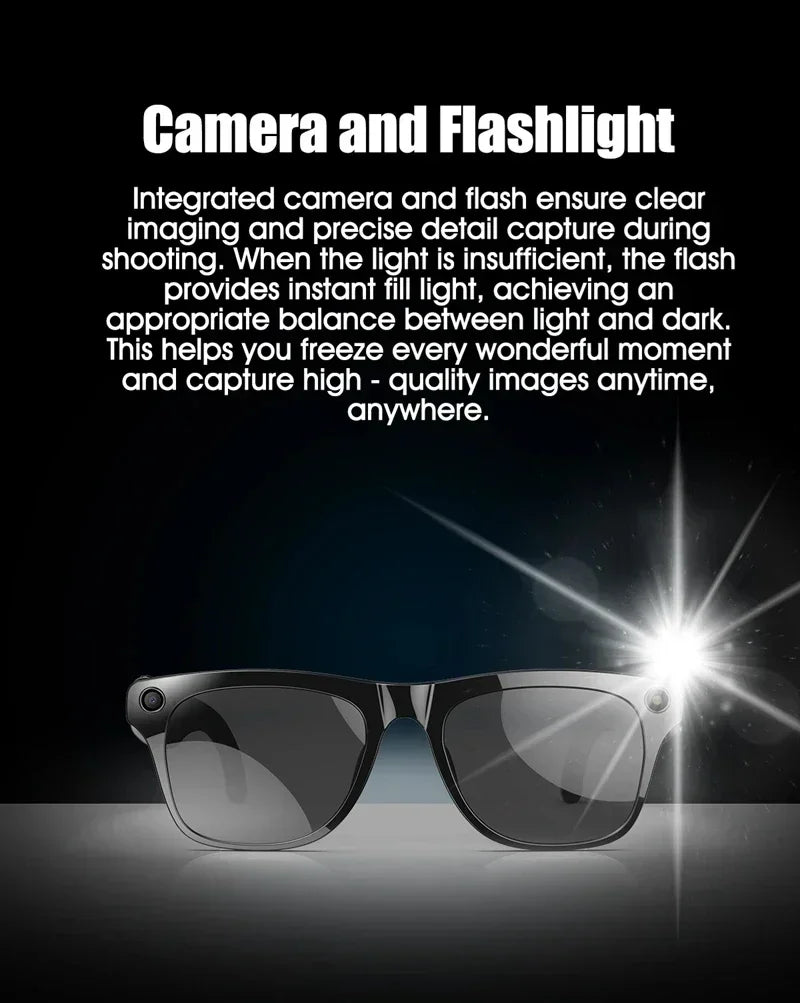 Tidesmit Smart Glasses with 8K Camera & Spatial Audio - Mixed Reality Series Tidesmit