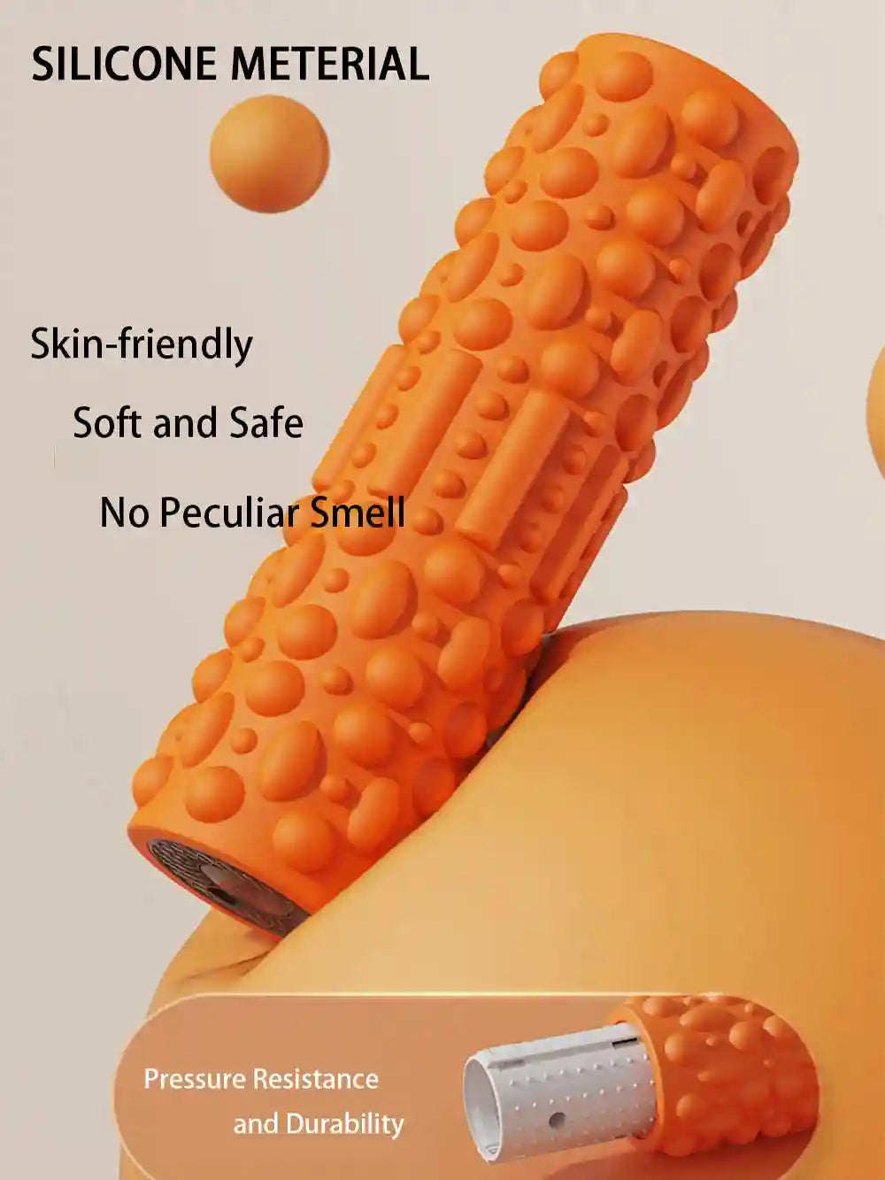 Vibrating Massage Ball: 5-Speed Deep Tissue Electric Muscle Roller Massage Roller Tidesmit