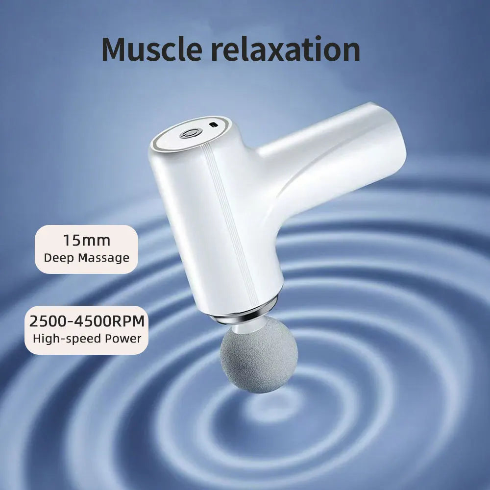 Portable Fascia Gun - 6-Speed Deep Tissue Massager for Muscle Recovery Fascia Gun Tidesmit