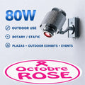Custom Rotating Gobo Projector for Outdoor Advertising Long Distance Waterproof LED Logo Projector Light
