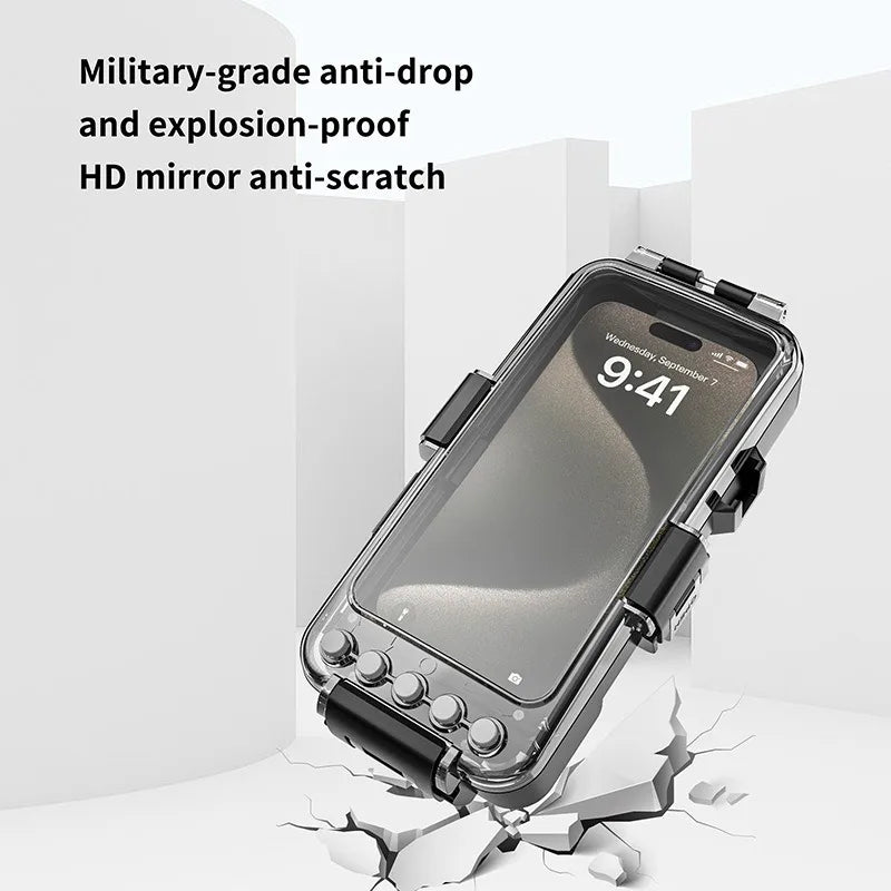 Waterproof Phone Case for iPhone & Samsung - 30m Diving Cover Tidesmit