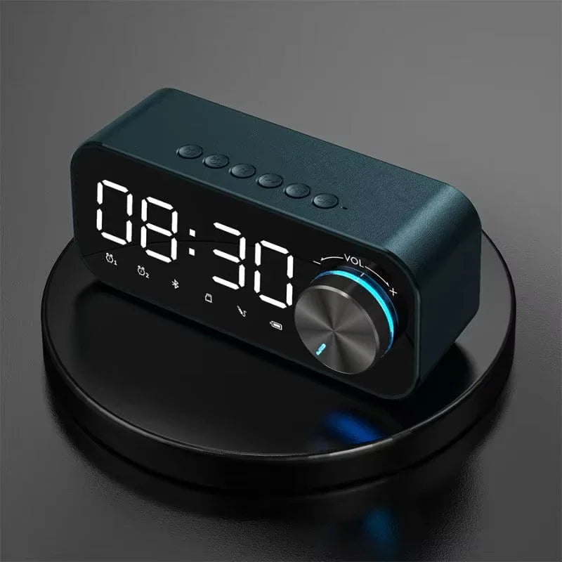Portable Bluetooth Speaker with Alarm Clock & FM Radio | Tidesmit Tidesmit