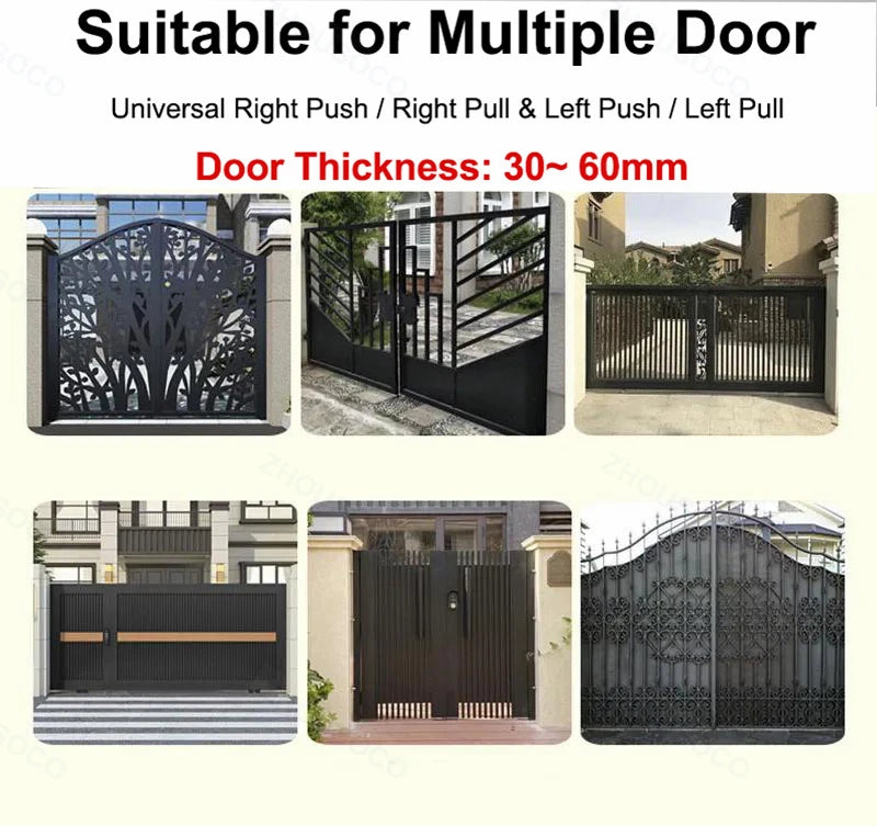 Smart WiFi Door Lock Waterproof Tuya Face Recognition Fingerprint RFID Card Password APP Control Rechargeable Li-Battery Include