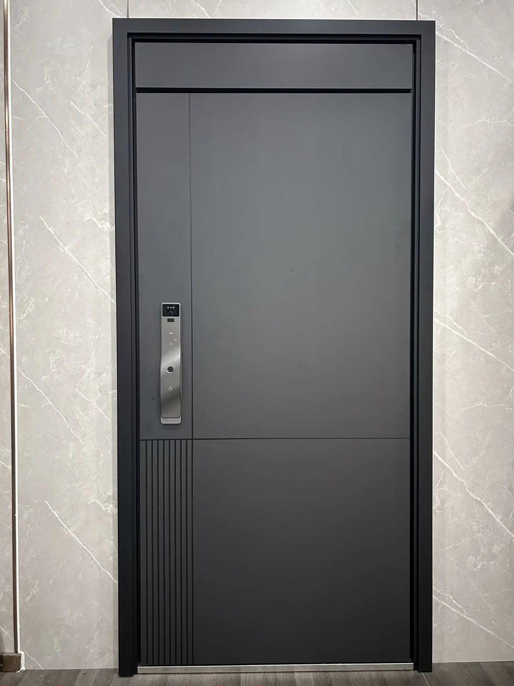 Facial Recognition Fingerprint Smart Security Door Lock Tuya App Wifi Camera Video Screen Biohacking RFID Digital Door Lock