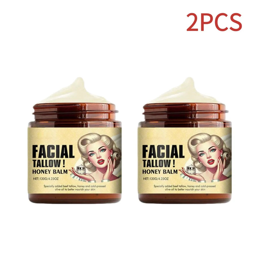 Copper Peptides GHK-Cu Beef Tallow Cream Blue Balm Manuka Honey Deep Moisturizing Nourishing Repair Barrier for All Skin Types