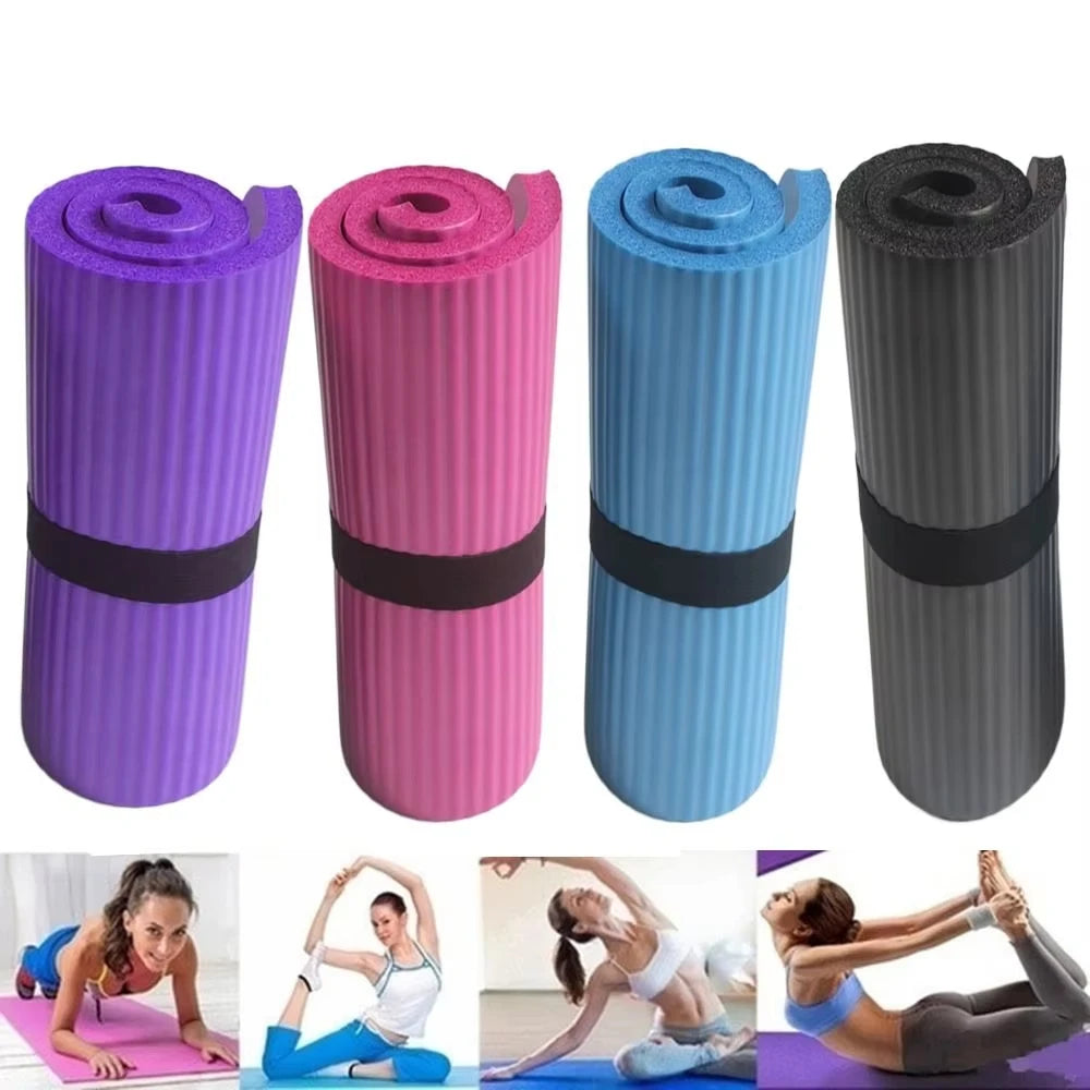 25*60CM Gym Equipment Multi-functional Yoga Knee Pad Folding Portable Elbow Pad Anti-sweat Strong Support Yoga Mat Workout Sport