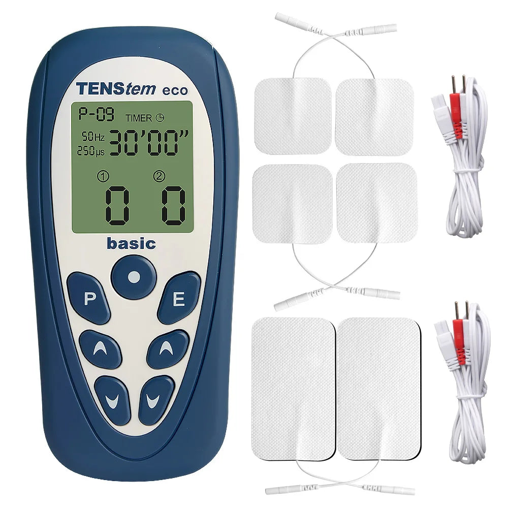 Tens Unit Muscle Stimulator - 16 Mode EMS Deep Tissue Massager Body Shaping Massage Equipment Tidesmit