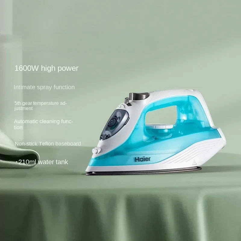Tidesmit vintage style small steam iron for garment care and tailor shop precision hanging ironing features
