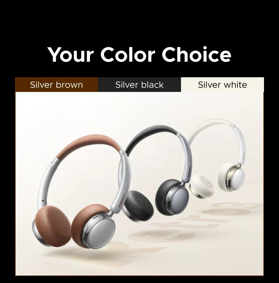 Tidesmit Wireless Headphones with Active Noise Cancelling 3D Audio Tidesmit