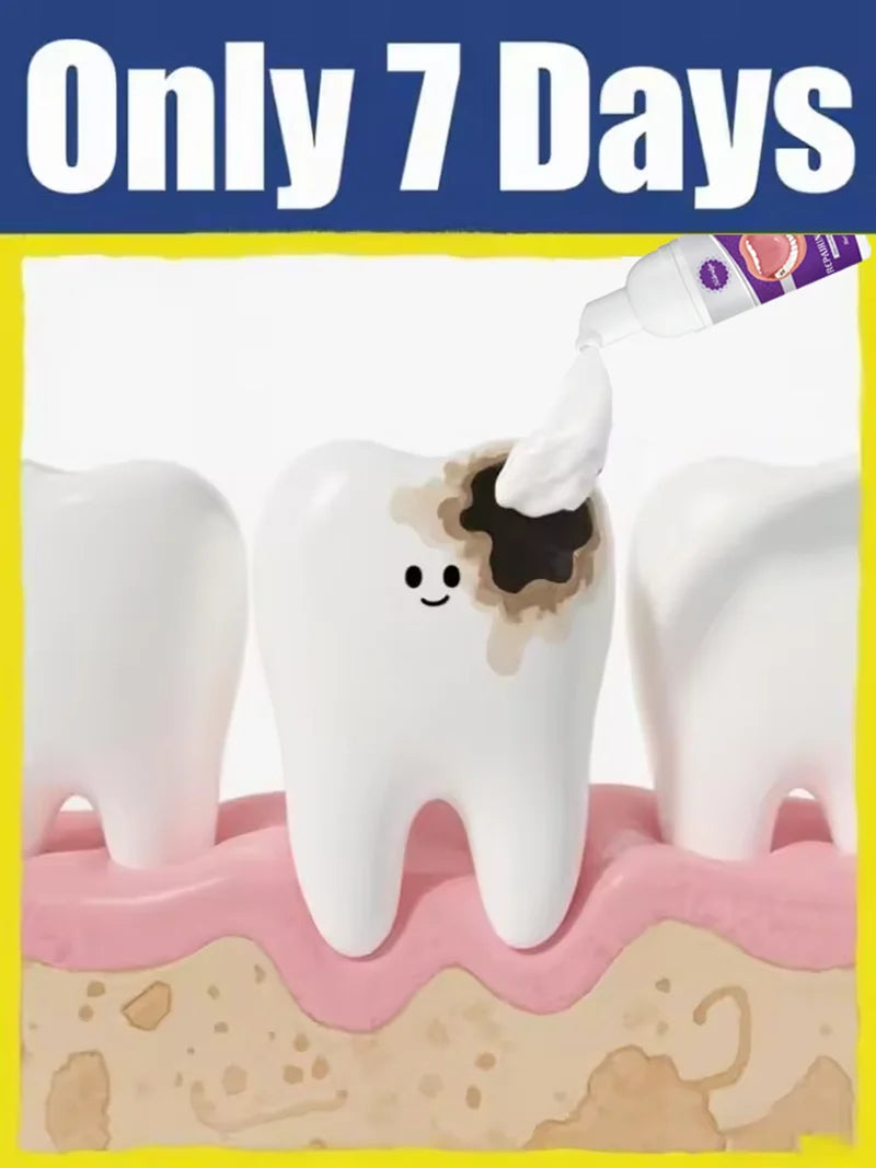 Tidesmit teeth whitening oral foam for professional deep cleaning and effective dental plaque removal