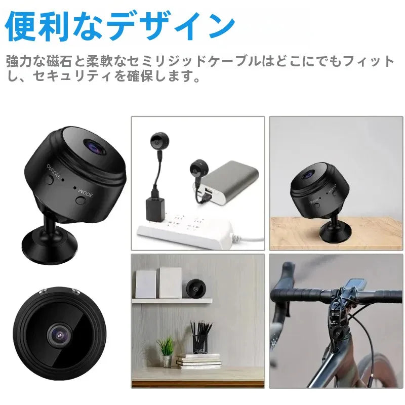 Tuya New A9 Mini Camera WiFi Wireless Security Monitor Home Use Version Protective Remote Intelligent Video Camera New