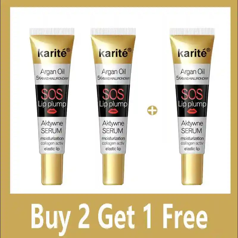 Argan Oil Lip Plumping Essence – Nourishing Hydrating Balm for Soft Lips Lip Care Buy 2 Get 1 Free Tidesmit