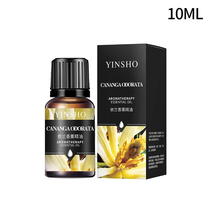 10ml Essential Oils For Humidifier Aromatic Diffuser Lavender Sakura Rose Coffee Sandalwood Lemon Fragrance Oil Making Candles