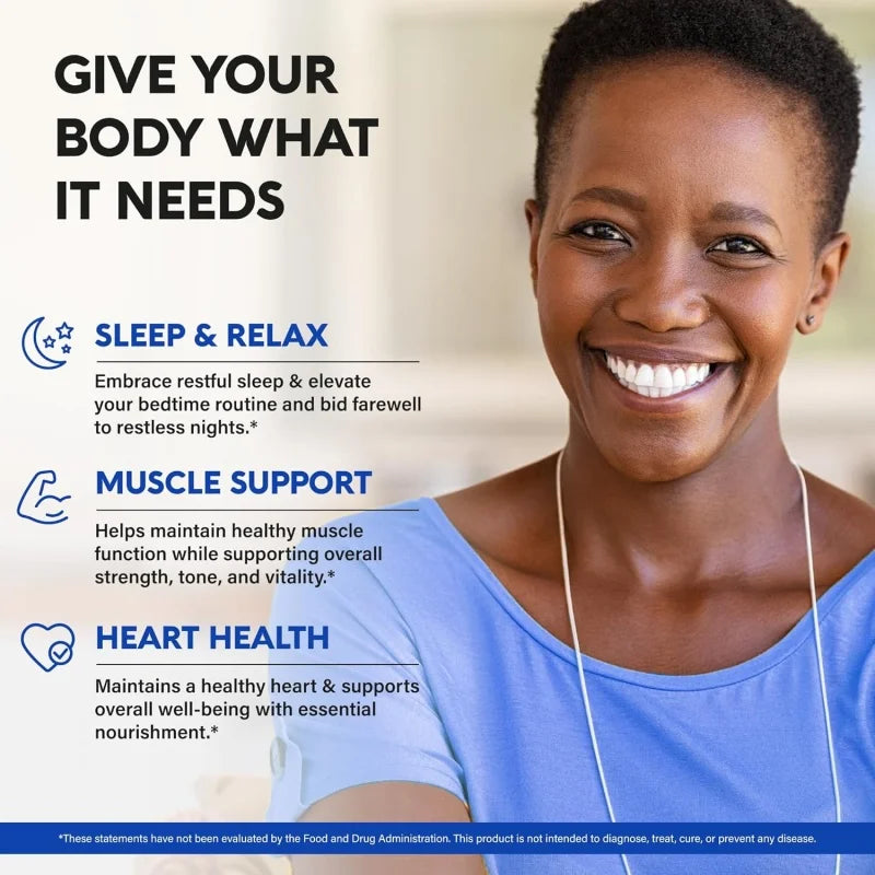 KLXVUYEG Magnesium Citrate Patch 1000mg | High Absorption Supplement - Supports Sleep, Muscle, and Heart - 30 Patches/bag
