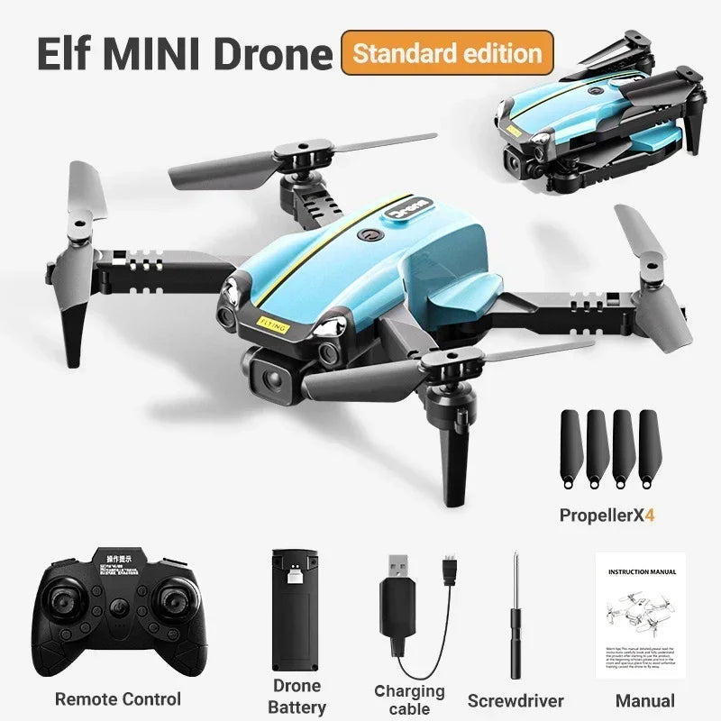 Foldable 8K Camera Drone with Obstacle Avoidance | Tidesmit Blue Tidesmit